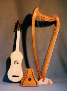 Harp, Guitar, Psaltery